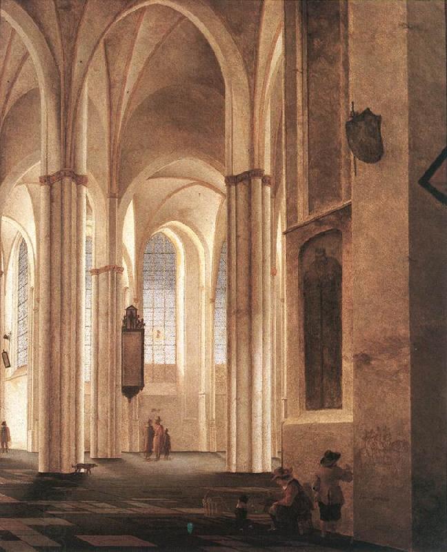 Pieter Jansz Saenredam The Interior of the Buurkerk at Utrecht China oil painting art